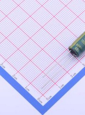 RC063M101LO8*14TH-2A1E 直插铝电解电容 100uF ±20% 63V 插件,D