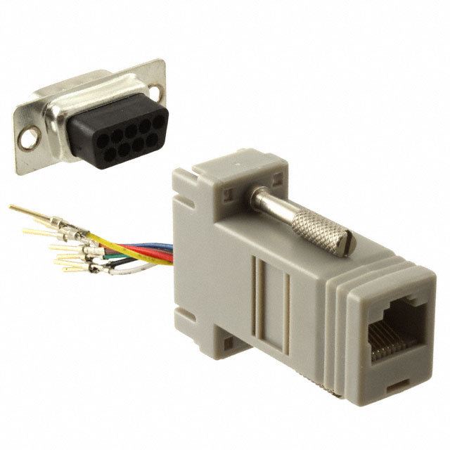 40-9538M【CONN ADAPTER RJ-45 TO DB9 MALE】