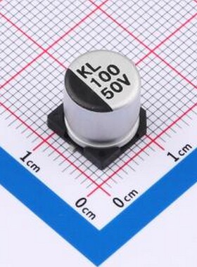 KL1H101M1010 贴片型铝电解电容 100uF ±20% 50V SMD,10x10.5mm
