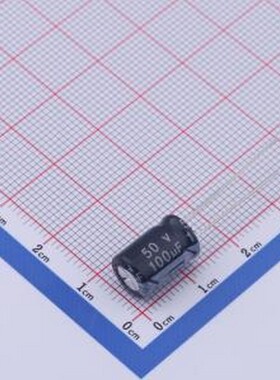 03EC0315 直插铝电解电容 100uF ±20% 50V 插件,D8xL12mm