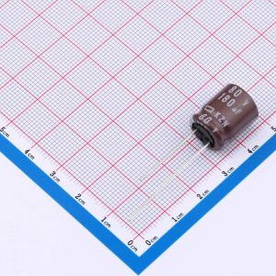 EKZN800ELL181MK16S 直插铝电解电容 180uF ±20% 80V 插件,D12.5