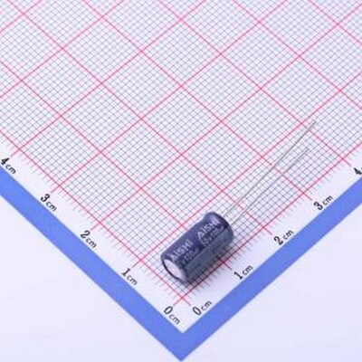 ERZ1HM101E12OTG 直插铝电解电容 100uF ±20% 50V 插件,D6.3xL12