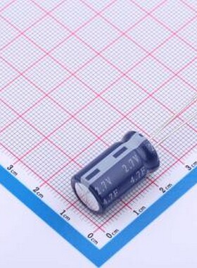 HP-2R7-J475VYJ09 超级电容器 4.7F 0%~+30% 2.7V 插件,P=5mm