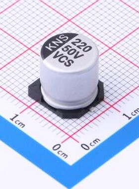 126RV0004 贴片型铝电解电容 220uF ±20% 50V SMD,D10xL10.5mm