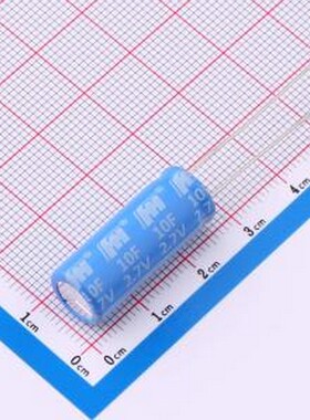 FH2R7L106X-N1025 超级电容器 10F10%~+30% 2.7V 插件,D10xL25m