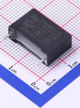 BX4002J 安规电容 等级:X2 100nF ±10% 275V 插件