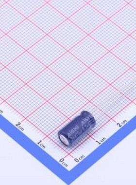 ERS0JM471E12OT 直插铝电解电容 470uF ±20% 6.3V 插件,D6.3xL12