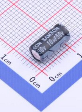 EGY106M1HD11CBSRQ-R 直插铝电解电容 10uF ±20% 50V 插件,D5xL1