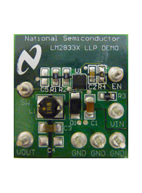 LM2833XSDEVAL【BOARD EVAL LM2833 1.5MHZ 10LLP 】
