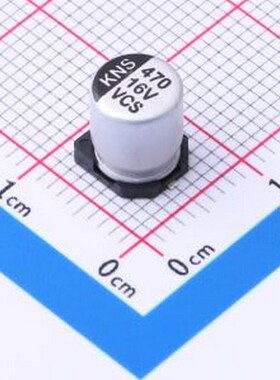 126RV0010 贴片型铝电解电容 470uF ±20% 16V SMD,D6.3xL7.7mm