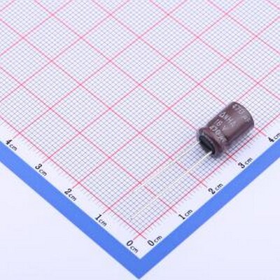 NHA16V470M8*11.5 LO 直插铝电解电容 470uF ±20% 16V 插件,D8xL