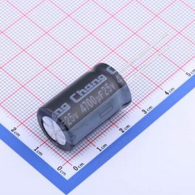 RL1E472ML250A00CE0 直插铝电解电容 4700uF ±20% 25V 插件,D16x