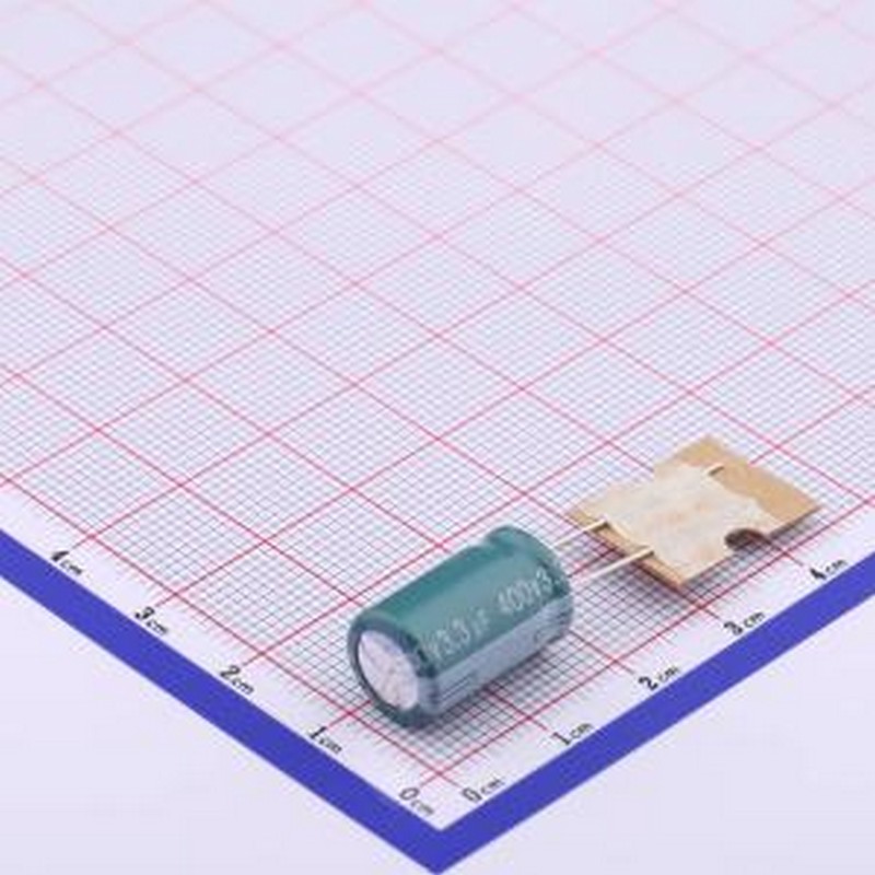 EGX2GM3R3G16B50T 直插铝电解电容 3.3uF ±20% 400V 插件,D10xL1
