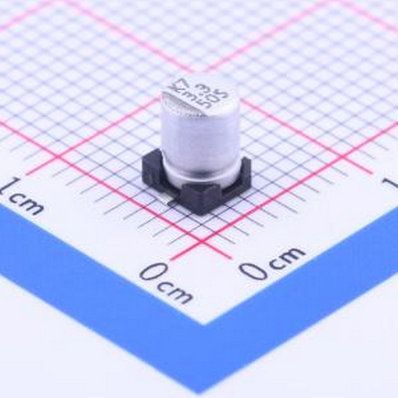 VES3R3M1HTR-0405L 贴片型铝电解电容 3.3uF ±20% 50V SMD,D4xL5
