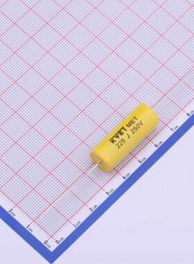 MET225J2E1231 薄膜电容 2.2uF ±5% 250V 插件,D12xL31mm