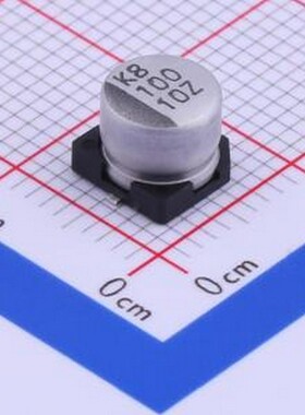 VEZ101M1ATR-0605 贴片型铝电解电容 100uF ±20% 10V SMD,D6.3xL