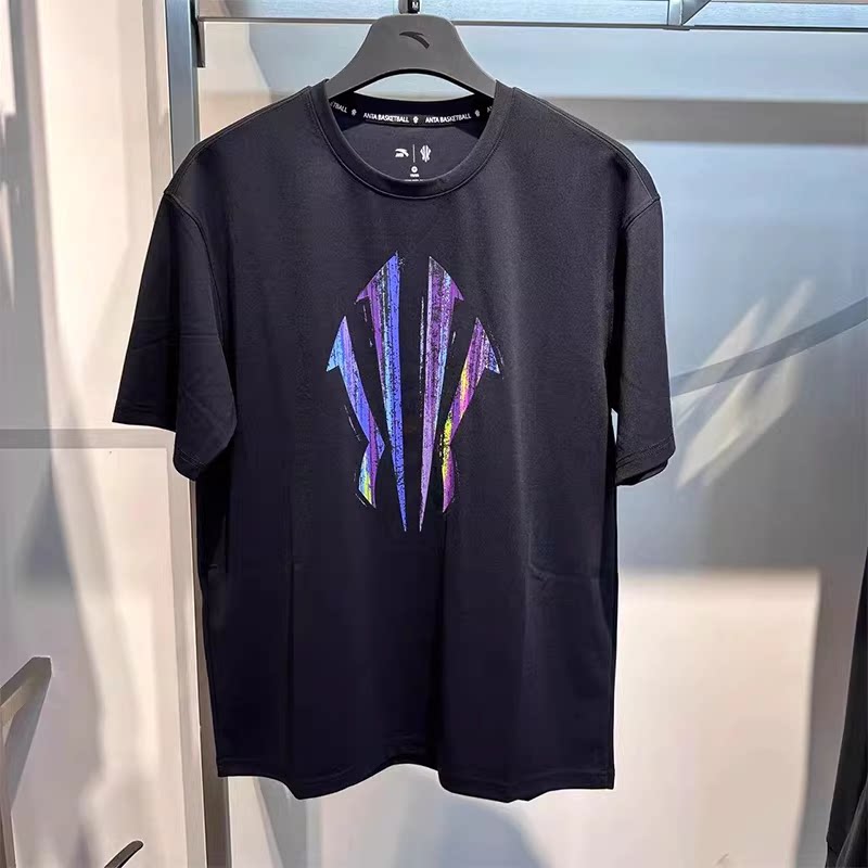 安踏凯里·欧文系列篮球T恤短袖冰丝透气男夏季新款上衣172621109