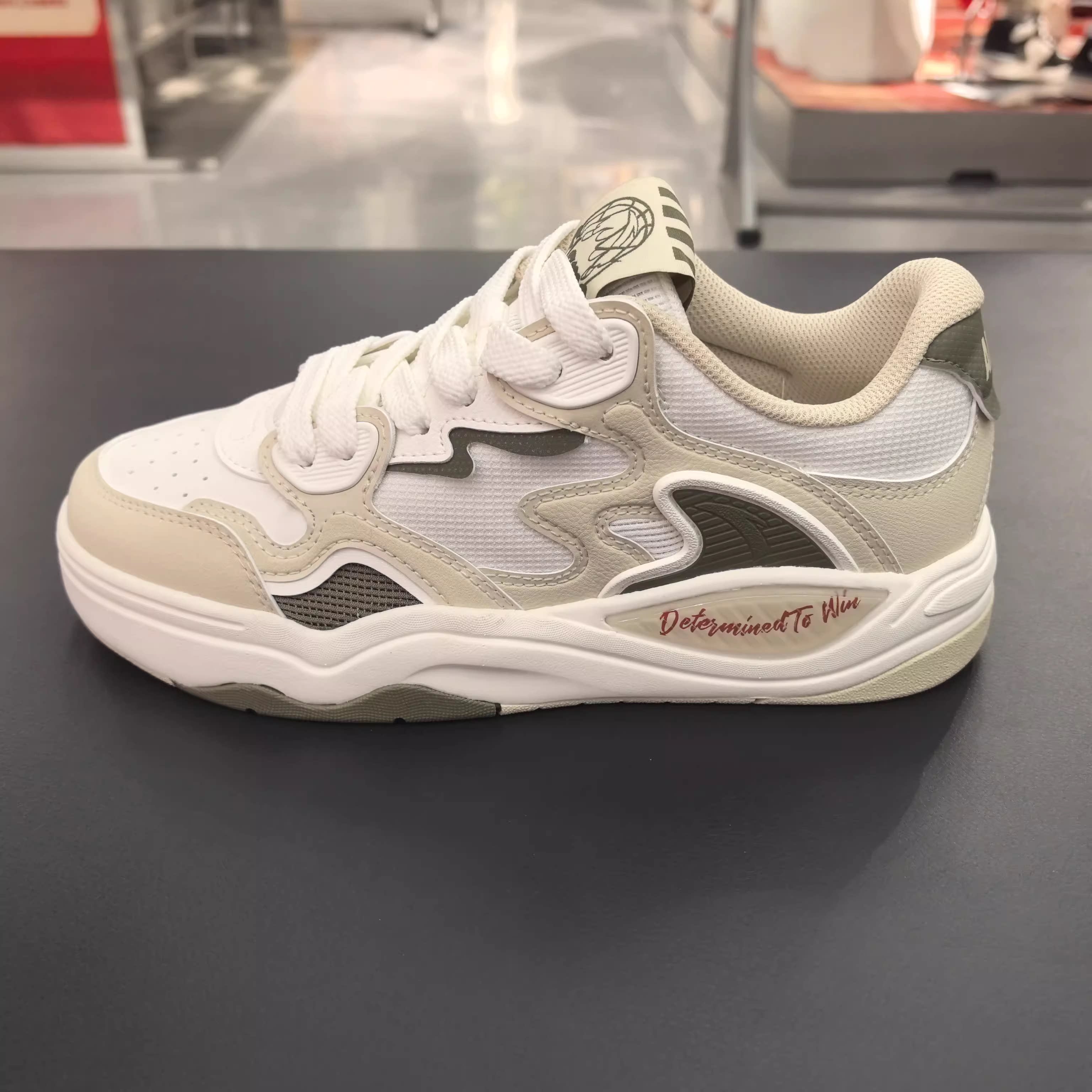 安踏烈焰板鞋男鞋2026夏季新款潮流篮球文化2透气运动鞋112628094