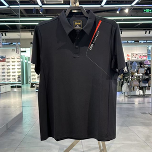 安踏冰肤POLO衫男2025夏季新款翻领短袖透气运动T恤上衣152527137