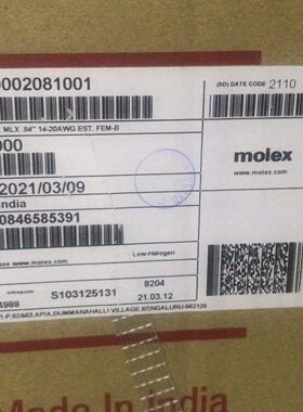 0002081001 莫仕原装现货