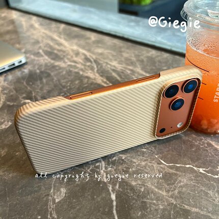 碳纤维纹 苹果17pro Max手机壳半包适用iPhone17保护套air新款16/15散热14/13超薄磨砂12硬壳