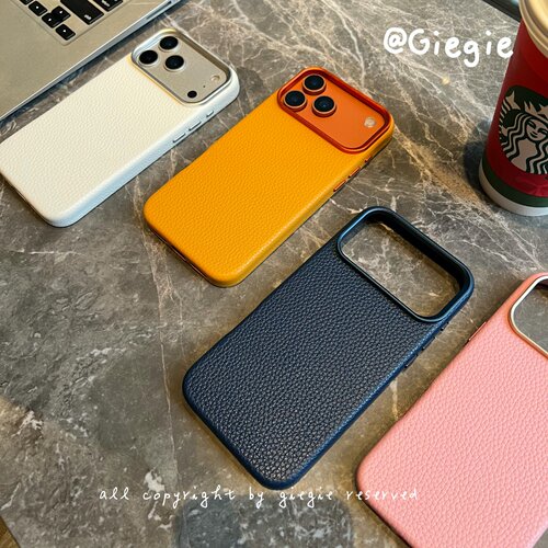 内置磁吸 iPhone17promax手机壳皮套适用苹果air全包16 plus新款保护套15pro磨砂14/13荔枝高端