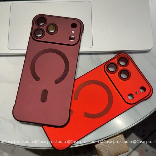全包镜头 无边框iPhone18promax手机壳磁吸适用苹果18pro超薄手感17 pro max新款保护套16pro/15
