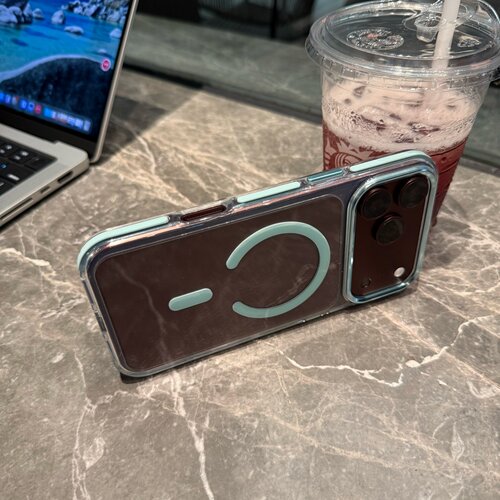 金属按键 iPhone18 pro max手机壳透明磁吸适用苹果17pro软包边16promax新款保护套15男女情侣