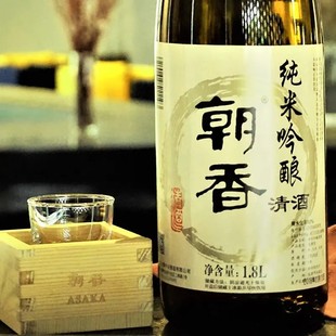 朝香纯米吟酿清酒1800ml低度发酵酒日式国产清酒纯米酒