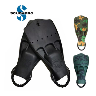 新款Scubapro Jet Fin弹簧扣潜水脚蹼 黑色 迷彩蛙鞋