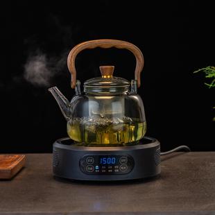 光波茶炉 康米电陶炉煮茶玻璃壶泡茶加热烧水炉迷你小型电磁炉台式