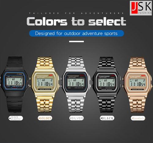 经典男女时尚多功能手表电子表