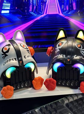 卡通哈基米无线蓝牙音箱支持插卡低音炮猫咪桌面创意桌搭摆件礼品