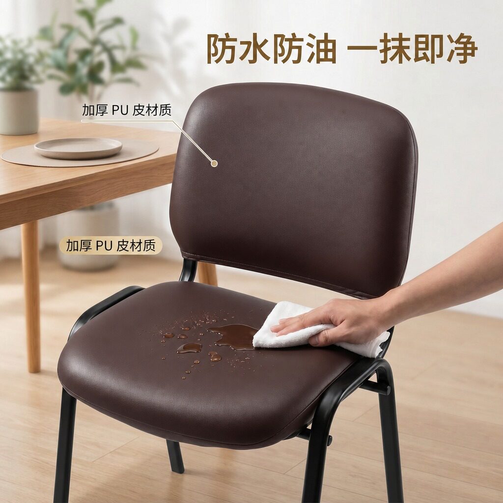 防水防油分体会议椅套好打理图片