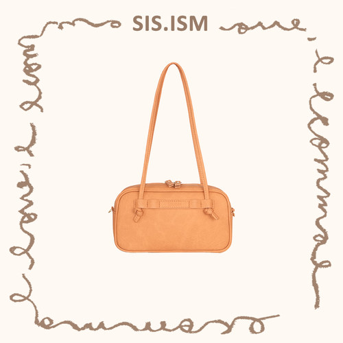 SISISM/姐妹主义新款原创波士顿简约百搭时尚女包单肩斜挎手拎包