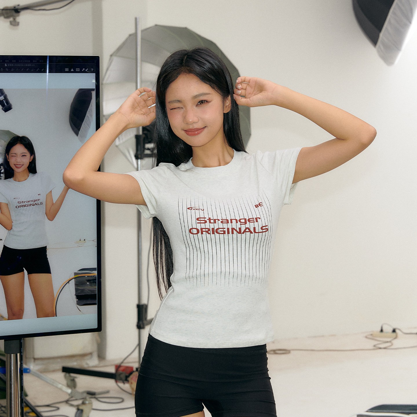 11E 美式运动球服t恤女夏季T恤
