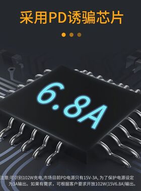 适用微软Surface转接头PD充电器平板Pro4电脑SurfaceGo2转Typec电