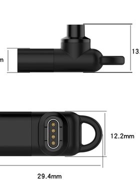 适用佳明手表充电转接头飞耐时8/fenix6/5/5X/instinct2X/6S/6pro