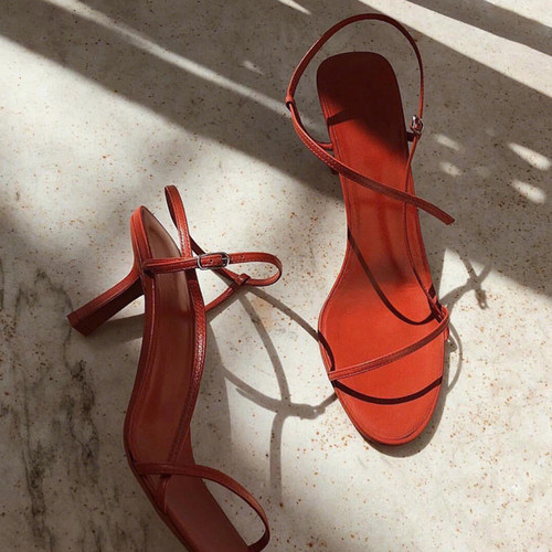 【夏季热卖3w+】法式细带凉鞋女