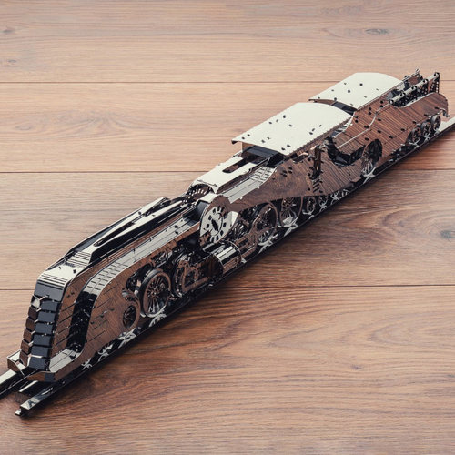 机械火车手工高难度DIY
