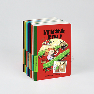 琳榔头×九口山【微瑕】6折 跃跃欲试A6硬面空白本B6线装方格本