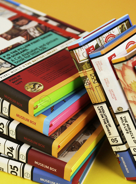 九口山 大英图书馆 PIXEL WORLD 世界像素系列笔记本 B6 A7手帐本