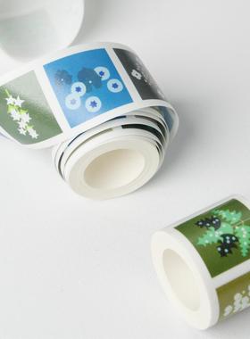 evergreen4ever常青日历图案模切贴纸卷2024年/2025年图和纸特油