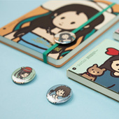 SUISUI×九口山 小妇人系列马口铁徽章吧唧