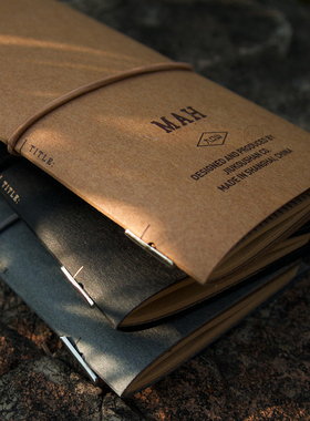 九口山 MAH RAW 迷你7山野系列水洗纸 旅行户外笔记本 随身空白本