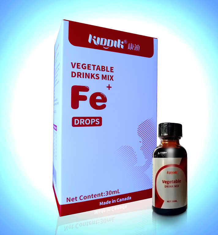 婴幼儿孕妇液体铁fe营养滴剂加拿大原装进口kiddik康迪橙味买3送1