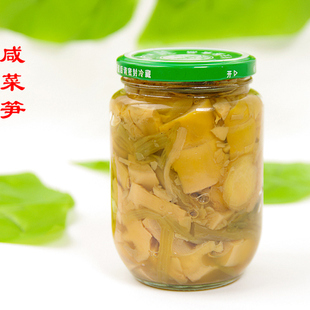 宁波奉化溪口特产农家自制油焖笋 咸菜笋羊尾笋即食罐头