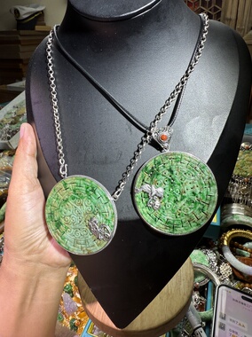 A货吊坠封底不含项链