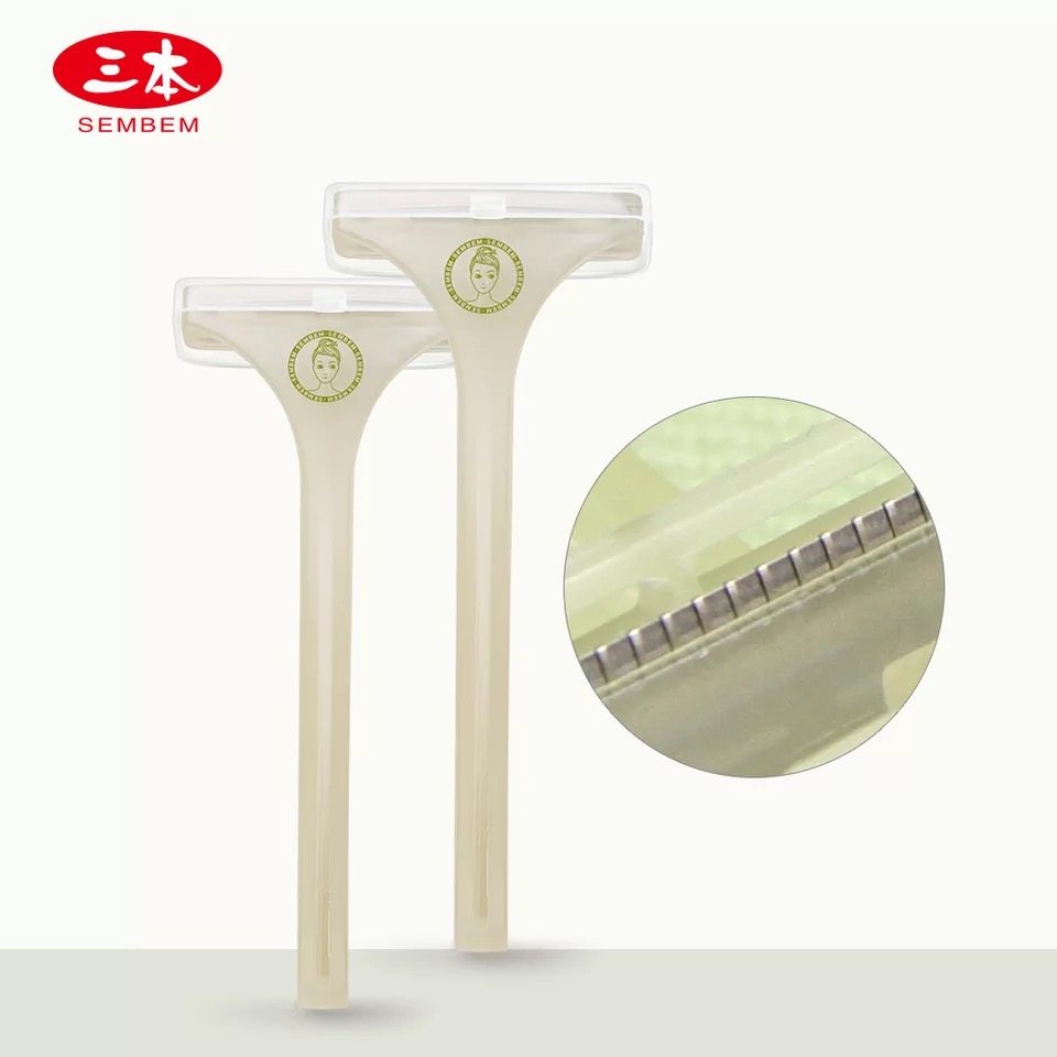 sembem/三本女用安全耙形剃毛刀刮毛剃刀腋毛刀阴毛刀腿毛刀