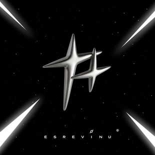个性 宇宙记号「star」银胸针 正装 原创设计 甜酷礼 星月系列之星